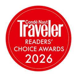 Conde Nast Traveller Readers' Choice Award 2026 Seal